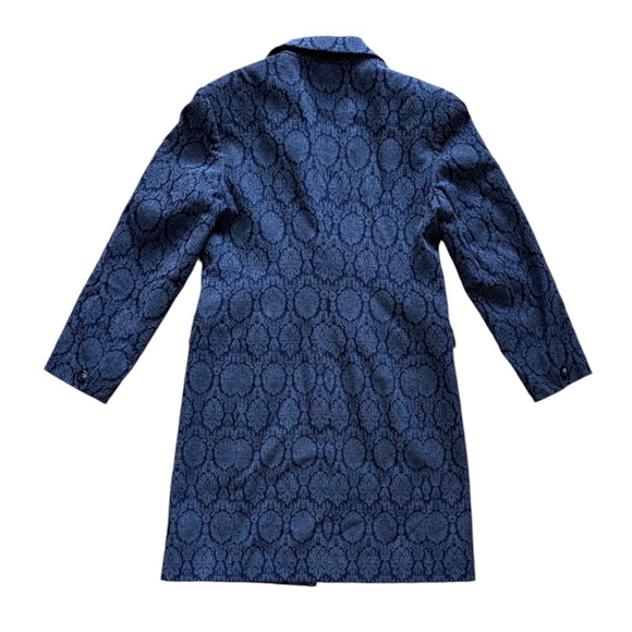 Brocade Grey Jones New York Coat Size 6 - Picture 4 of 7